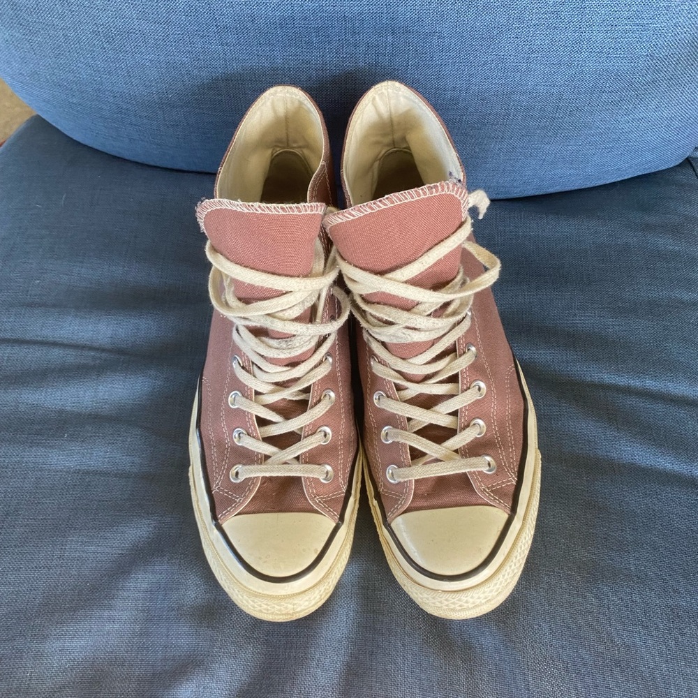 ‘70s Chucks Hi - Saddle / Black / Egret (10.5)
